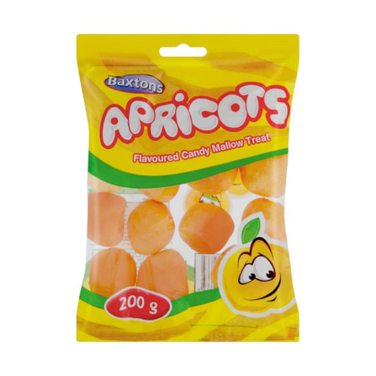 Baxton Candy Mallow Apricots 200g