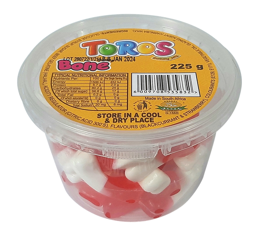 Toros Tub Bones Gummy Jelly 225g