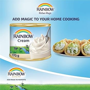 Rainbow Dessert & Cooking Cream 170g