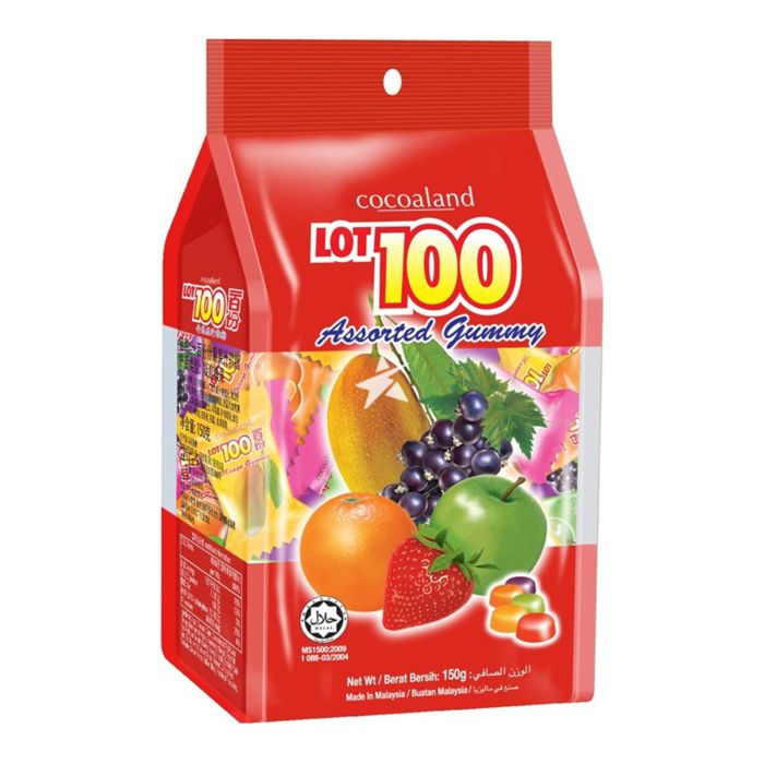 Lot100 Assorted Gummy 150g