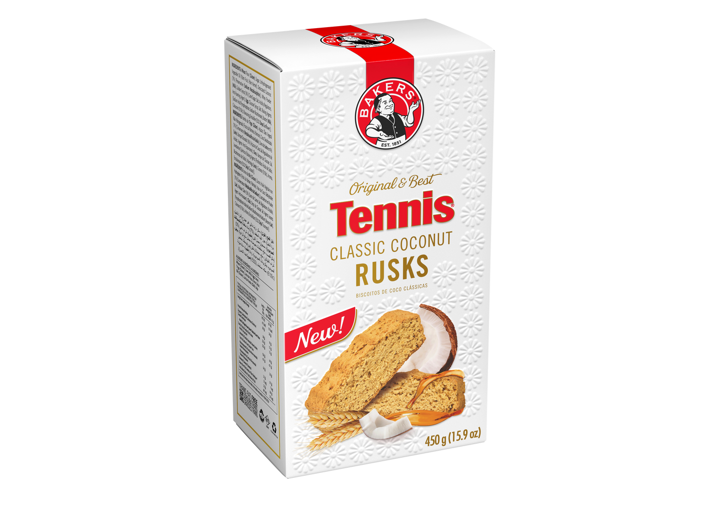 Bakers Tennis Rusk 450g