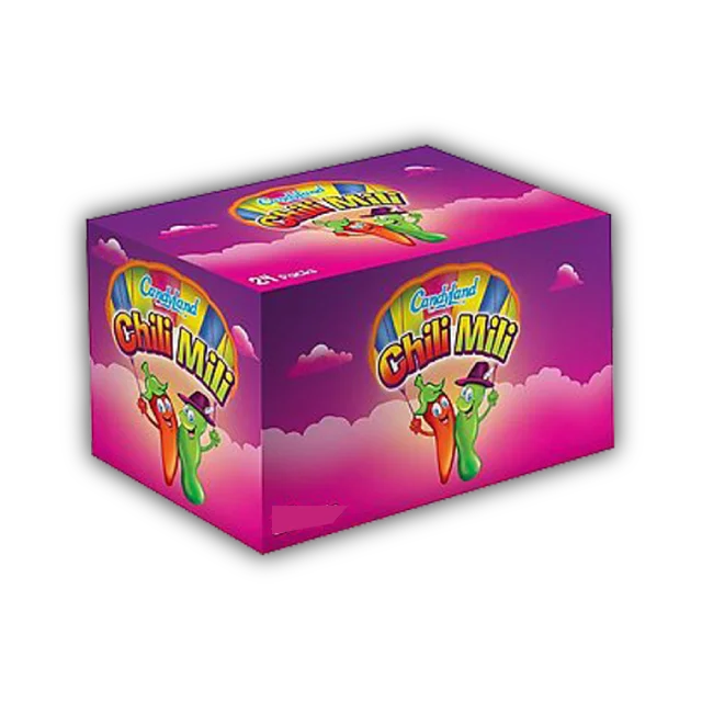 CandyLand Chili Mili Candy Gummy Box 18gx24
