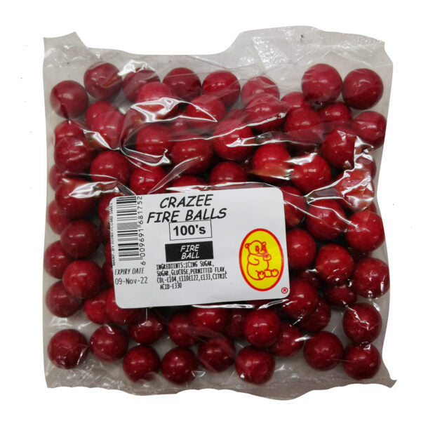Hotlips Crazee Fire Balls 100's