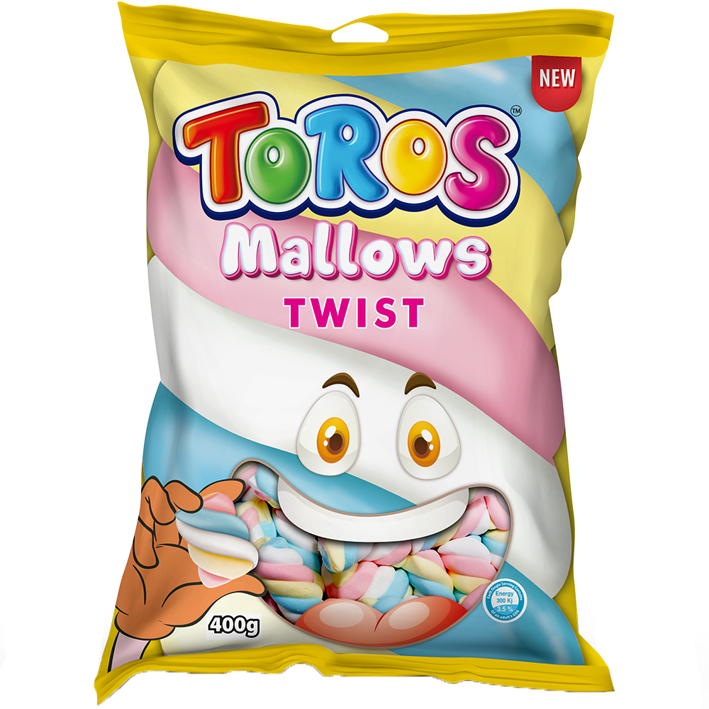 Toros Mallows 400g Twists
