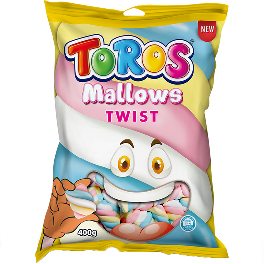 Toros Mallows 400g Twists