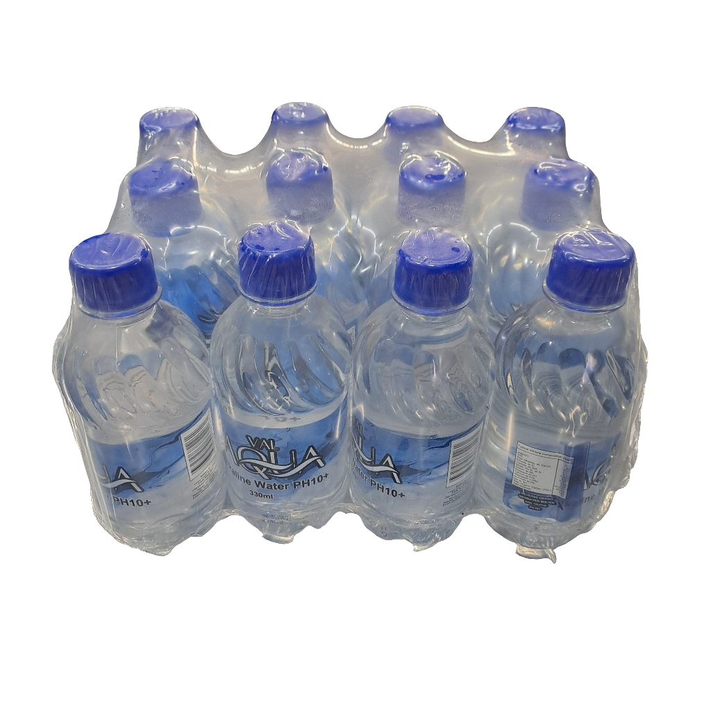 Val Aqua 330ml 12's Reverse Osmosis + Alkaline + Ozonated Water