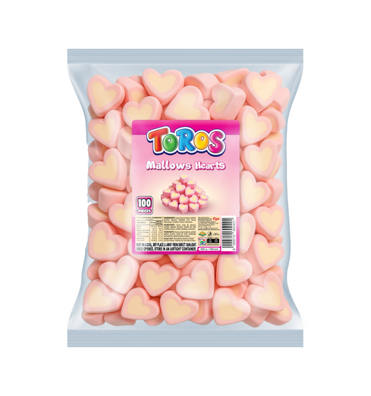 Toros Mallow Hearts 500g