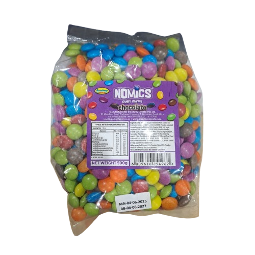 Nomics Candy Coated Chocolate 500g
