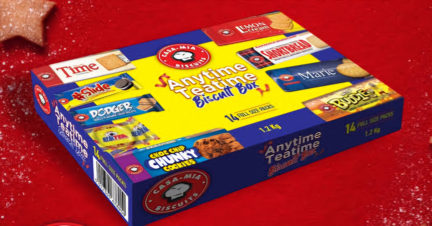 Casamia Anytime Teatime Biscuit Box 1.2kg