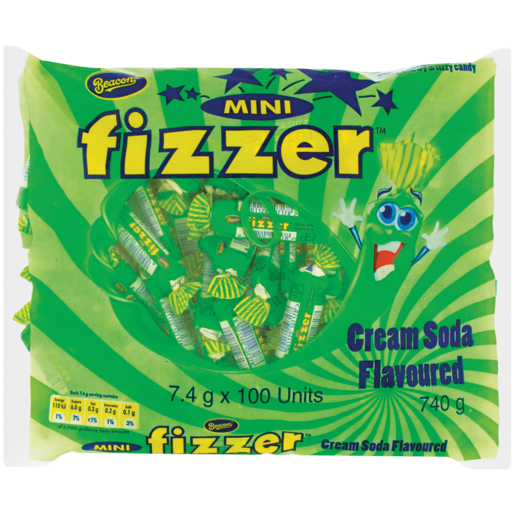Mini Fizzer Creme Soda 100s