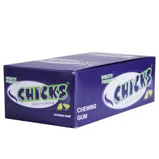 Chicks Violet Chewing Gum 24's