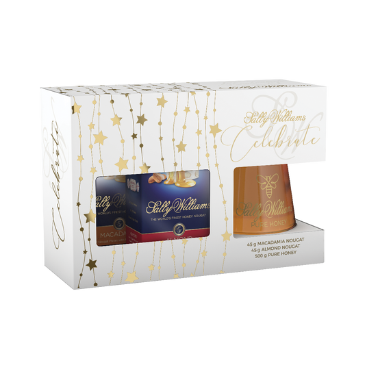 Sally Williams Honey Nougat Gift box 3Pcs