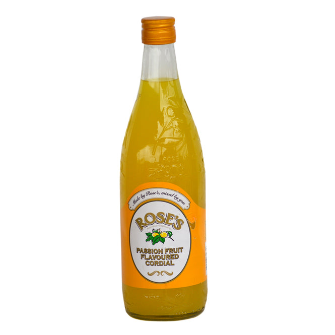 Roses Cordial Passion Fruit 750ml Db Cash And Carry