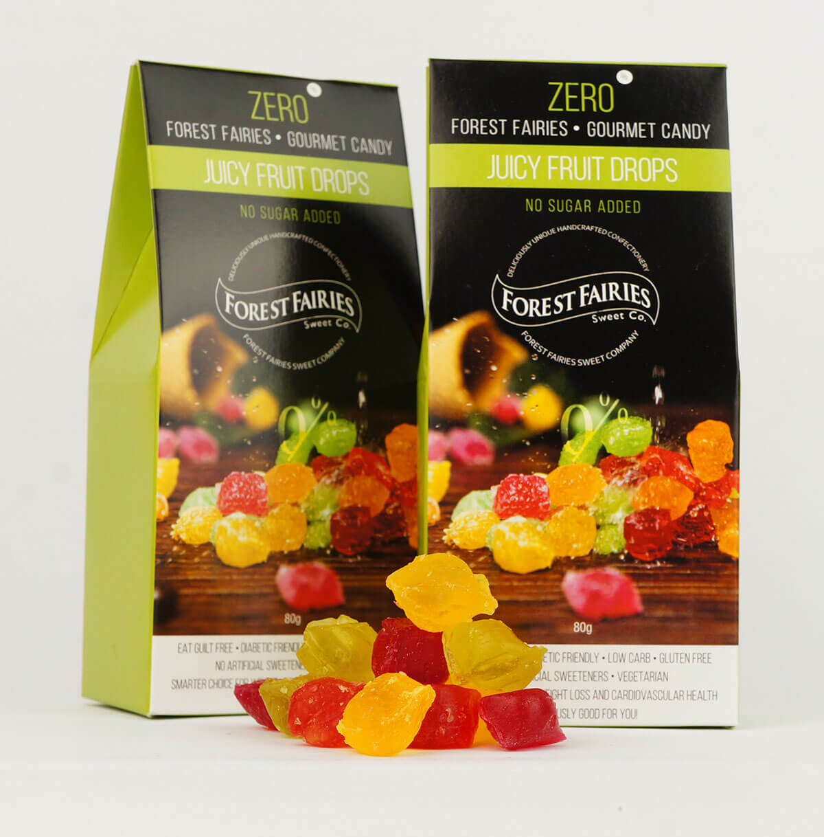 Forest Fairies Zero Juicy Fruit Drops 60g