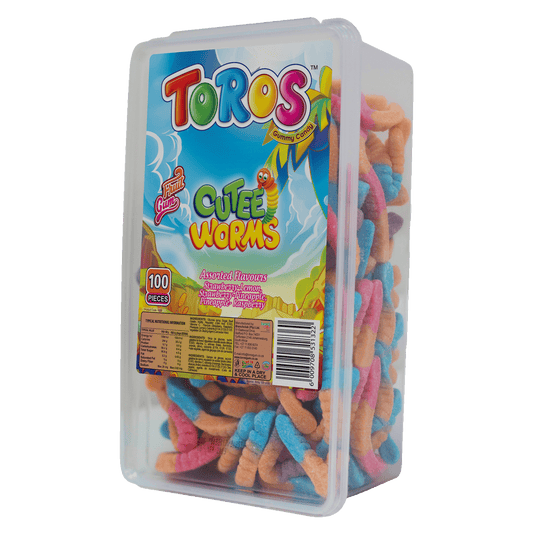 TOROS WORMS ASSTD 100S