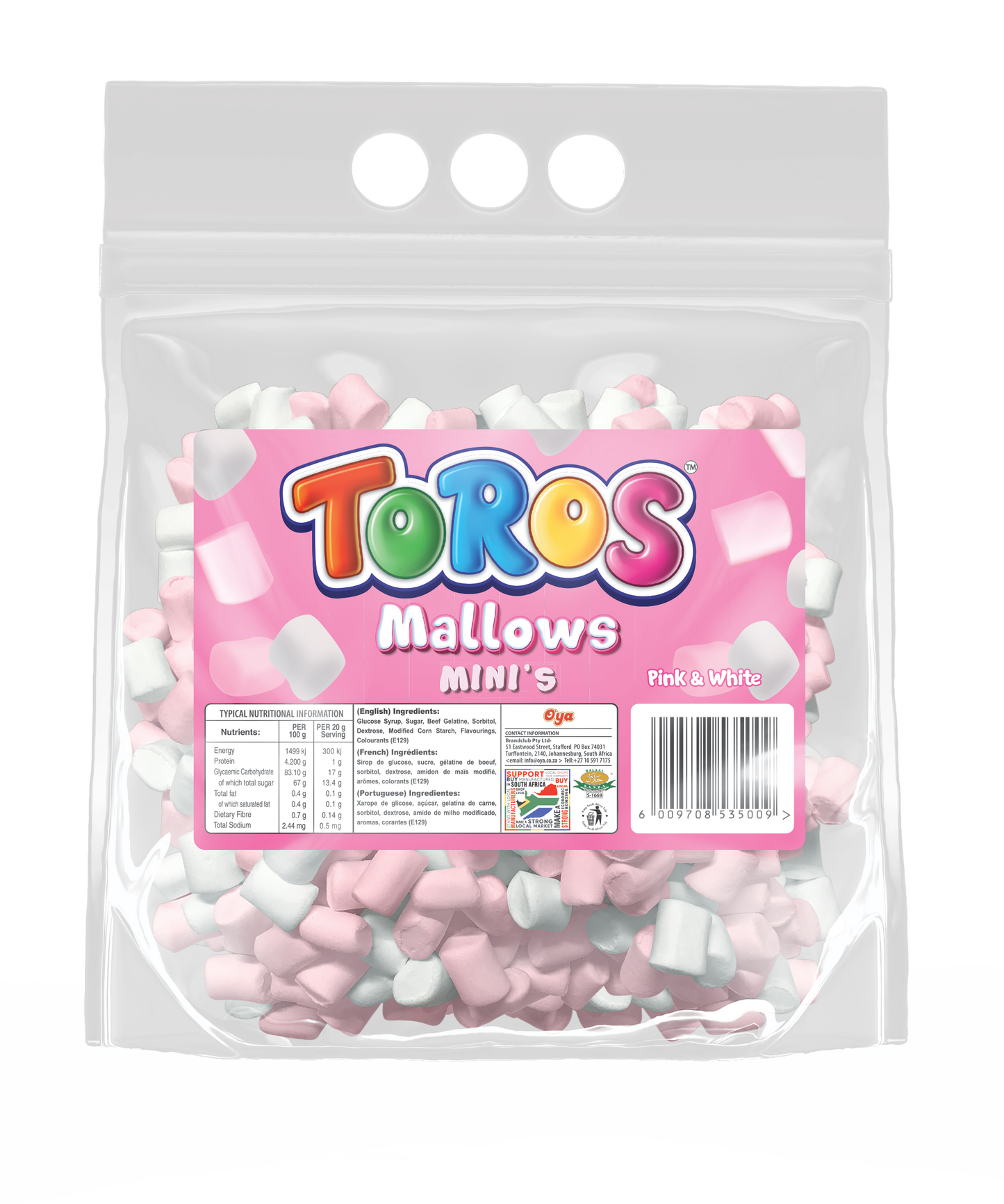Toros Mini Mallows 250g