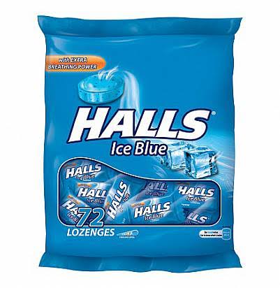 Halls Lozenges 72's