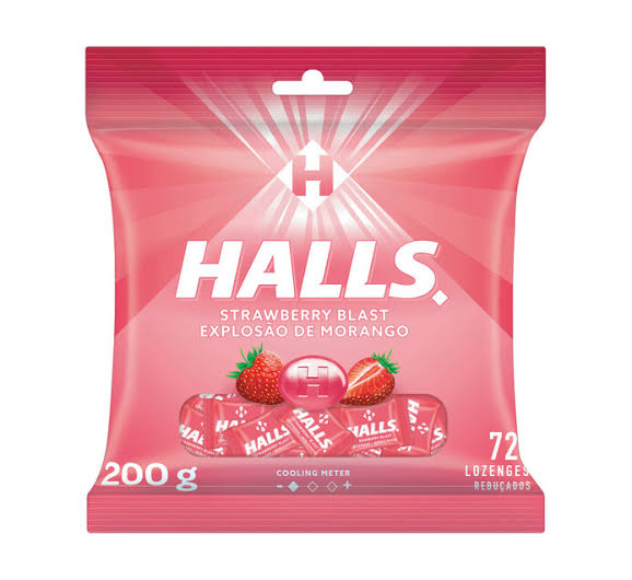 Halls Lozenges 72's