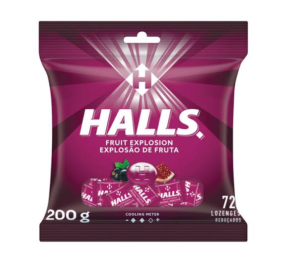 Halls Lozenges 72's