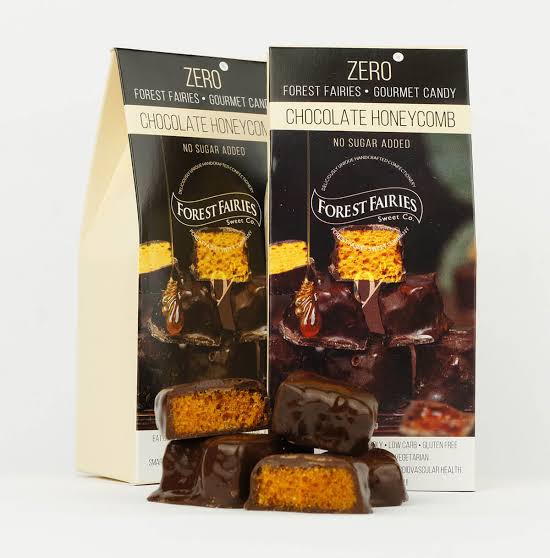 Forest Fairies Zero Chocolate Honeycomb 60g