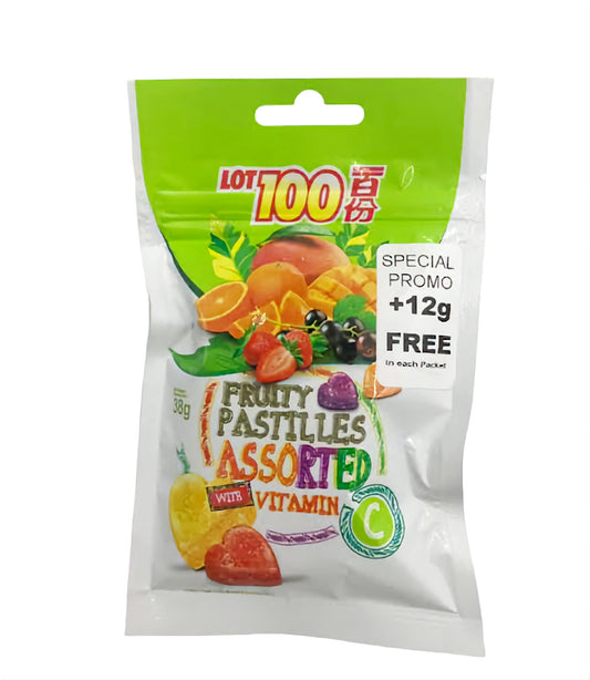 Lot100 Fruity Pastilles 38g