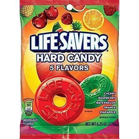 Lifesavers Hard Candy 5 Flavours 177g