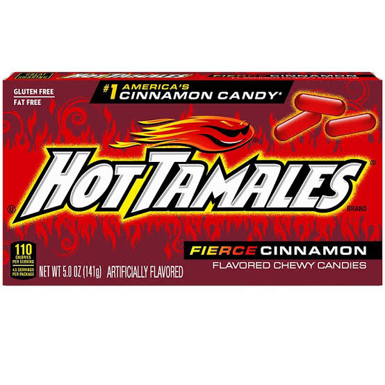 Hot Tamales Cinnamon Theatre Box 120g