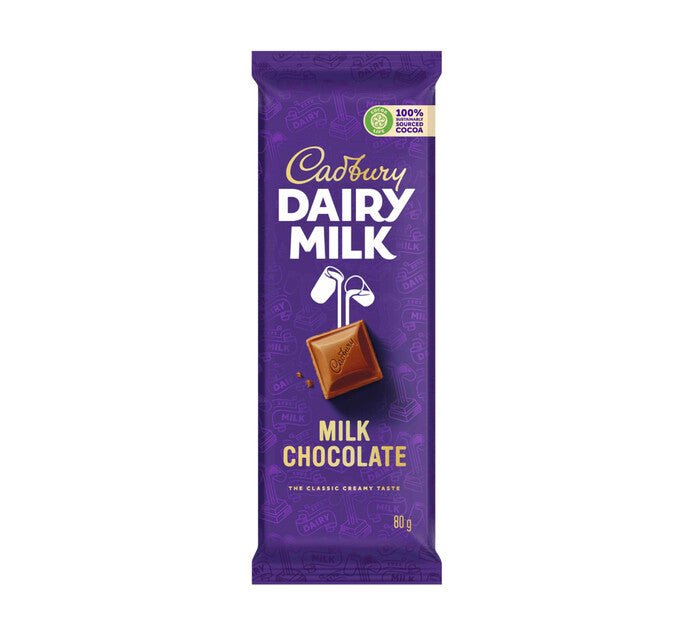 Cadbury Slabs 80g 12's