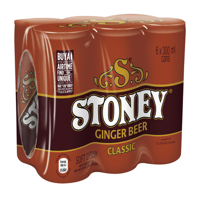 AB3 CANS STONEY 300ML 6S