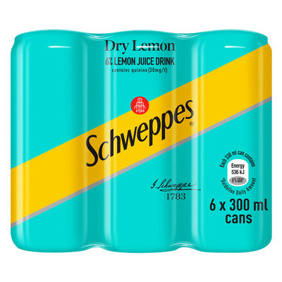 AB3 SCHW DRY LEMON 300ML 6S