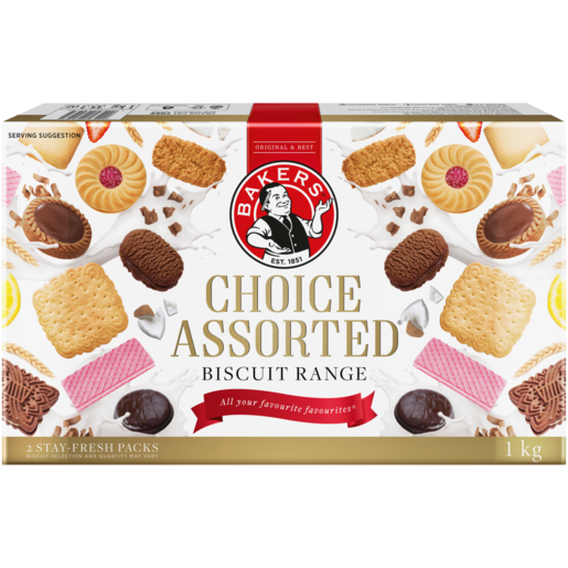 Bakers Choice Assorted 1kg DB Cash & Carry