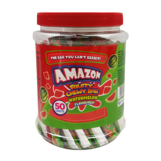 Amazon Chewy Bar Watermelon 50's Tub