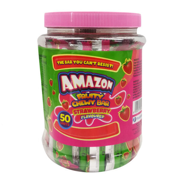 Amazon Chewy Bar Strawberry 50's Tub
