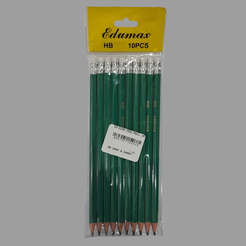 Edumax HB Green Pencils 10's