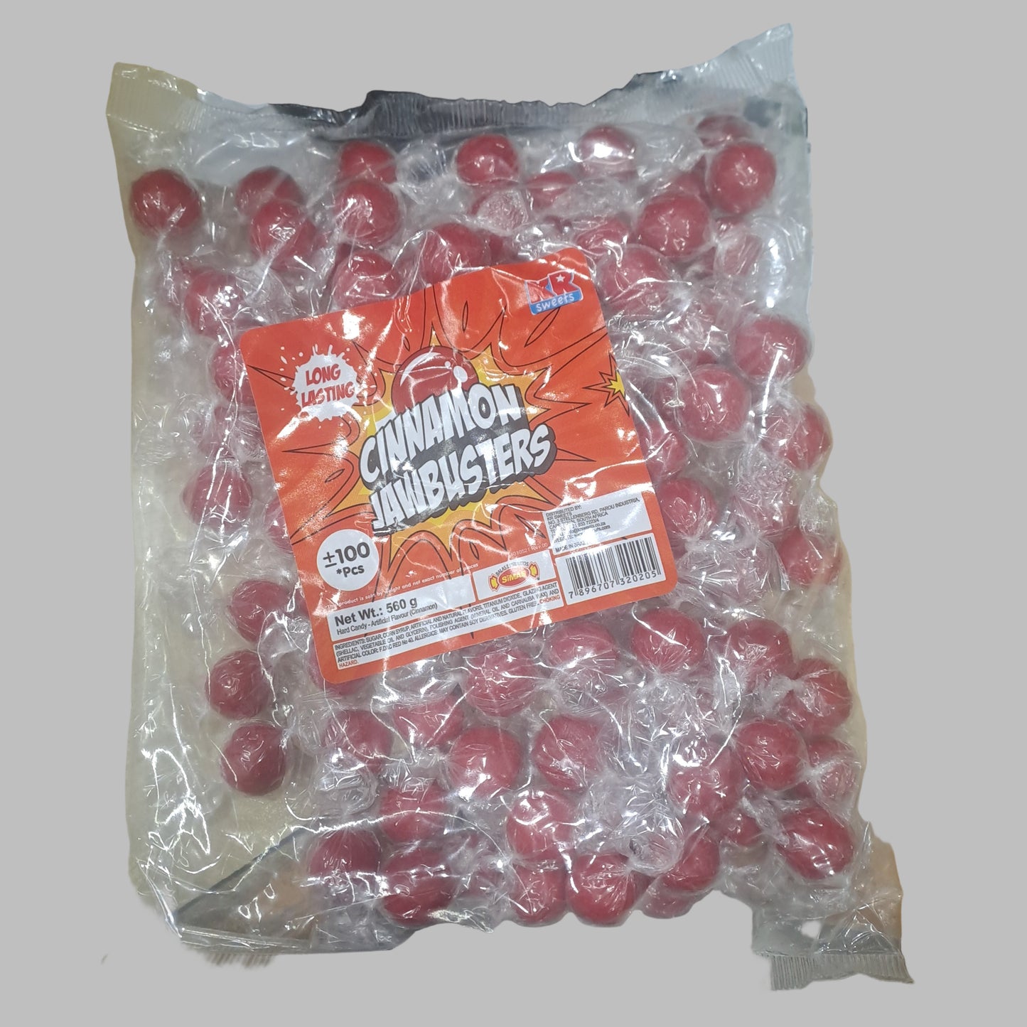 KR Cinnamon Jawbusters Bubblegum 100pcs