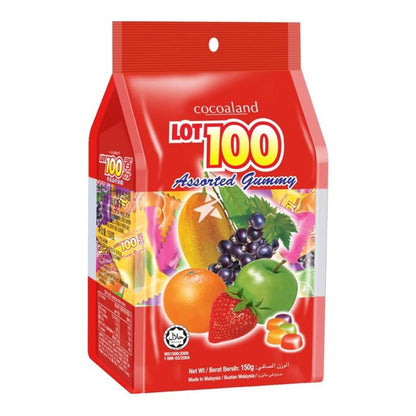 Lot100 Assorted Gummy 150g