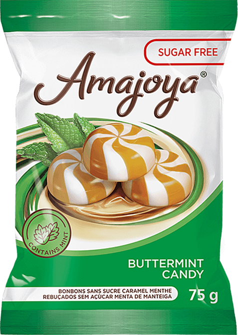 Amajoya Sugar Free Buttermint Candy 75g