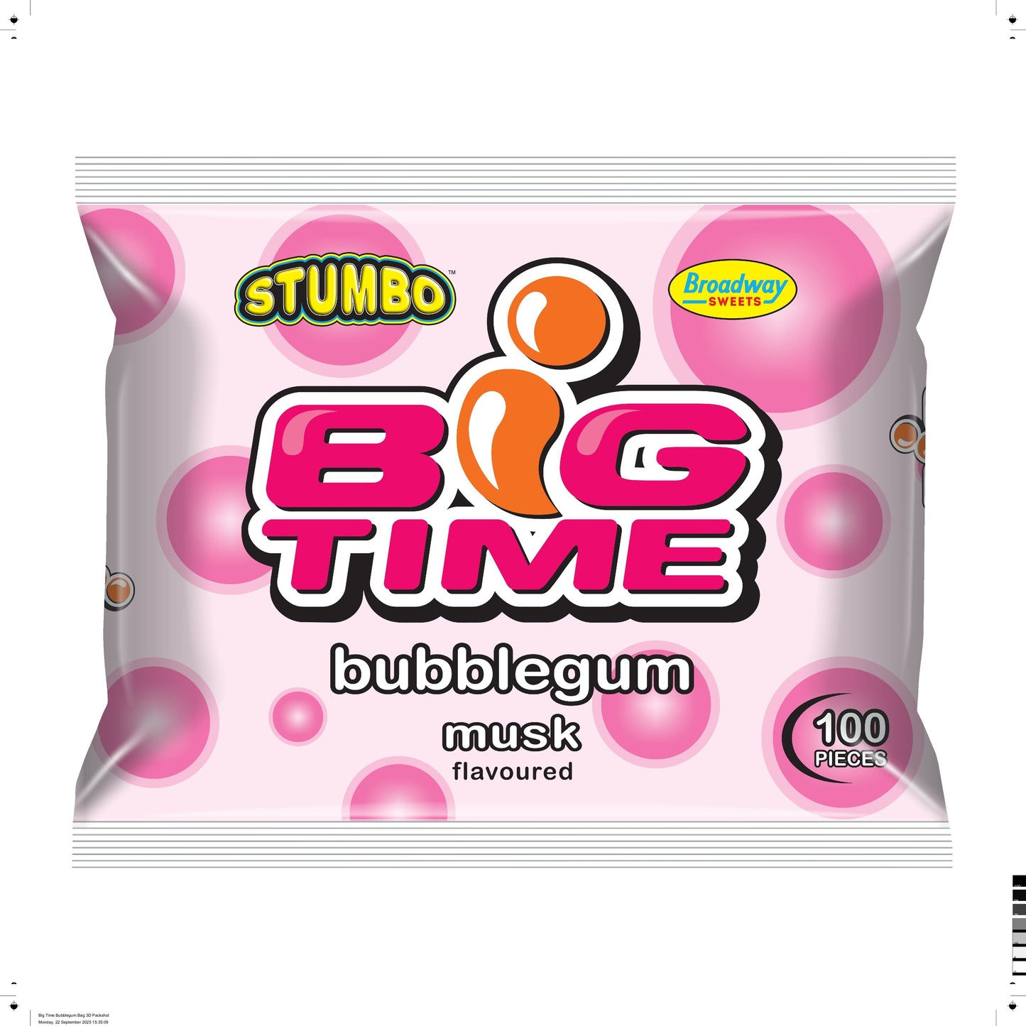 Stumbo Big Time Musk Bubblegum 100's