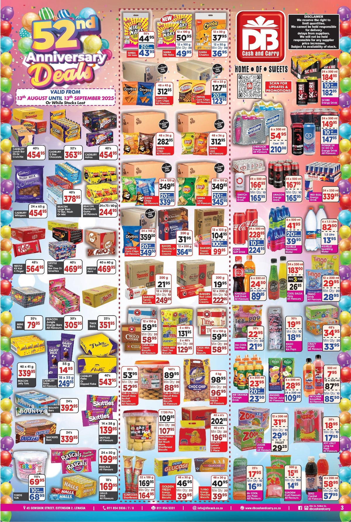 Promotions – DB Cash & Carry
