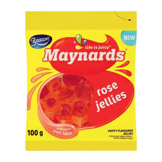 Maynards Rose Jellies 100g