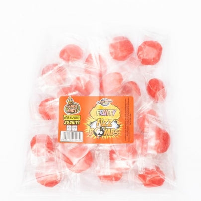 Cartoon Candy Fruity Fizz Bombs Sour Grape 25's
