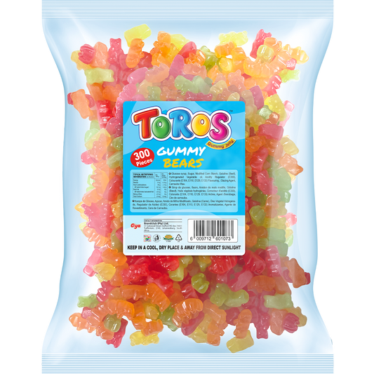 Toros Packet 300pcs Gummy Bears