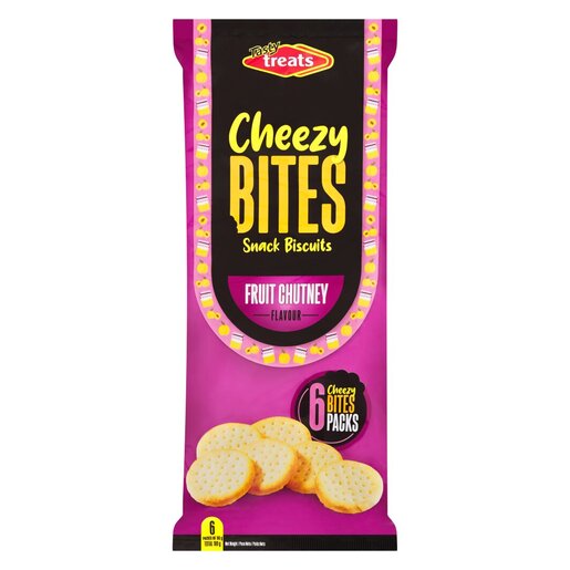 Tasty Treats Cheezy Bites 6x30g