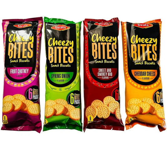 Tasty Treats Cheezy Bites 6x30g