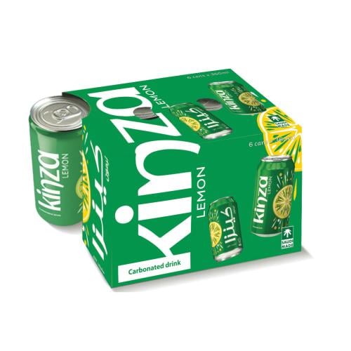 Kinza Lemon 360ml 6's