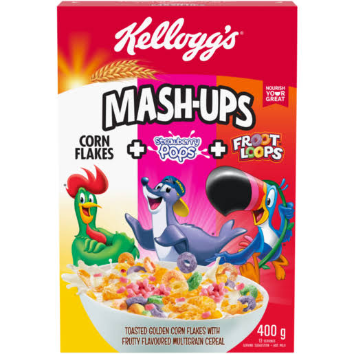 Kelloggs Mash-Ups 400g