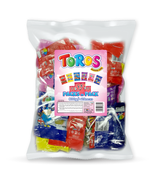 Toros Packs in a Pack 800g