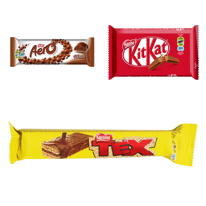 Nestle 40g Choc Bars- 3 for R33