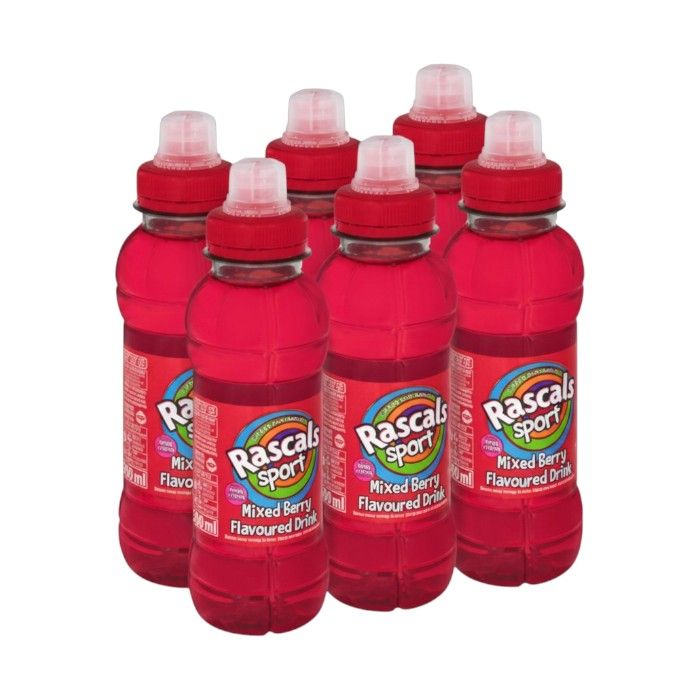 Rascals Sports Drink All Flavours 6*300ml