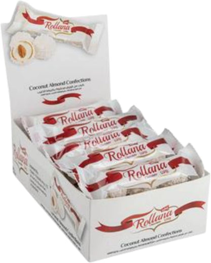 Rollana Coconut Almond Chocolate 12 x 3pcs